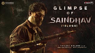 Glimpse Of SAINDHAV ( Telugu ) | Venkatesh Daggubati | Sailesh Kolanu | Santhosh Narayanan |
