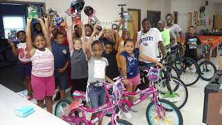 Bike Safety Day at Parker Bennett Community Center