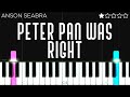 Anson Seabra - Peter Pan Was Right | EASY Piano Tutorial