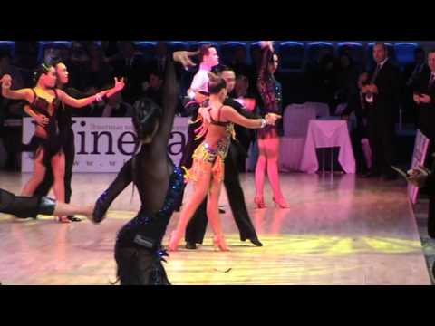 WDSF Youth Latin 1/16 cha cha XU Kun - LI Guangyijin