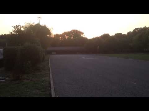 Mega long load leaving Strensham services