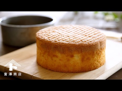 スポンジのレシピ