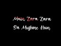 Zara Zara Status Stebin Ben New Song Latest Hindi Song Status Zara Zara Black Screen Status