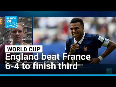 England beat France 6-4 to finish third