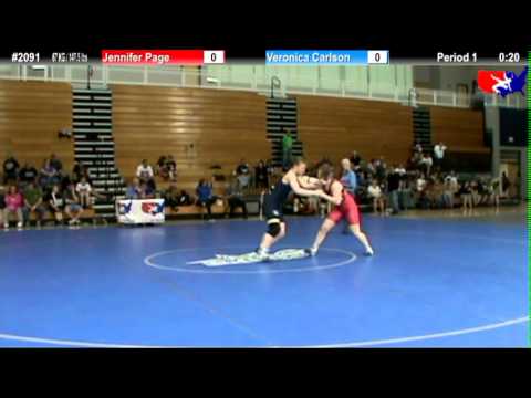 WM 67 KG - RR1 - Jennifer Page (Gator) vs. Veronica Carlson (NYAC)