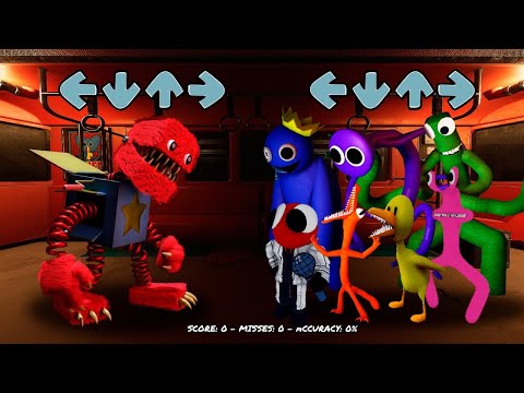 FNF Boxy Boo VS Rainbow Friends Blue