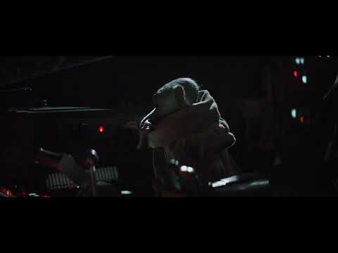 Grogu Playing with Razor Crest (and Mando)