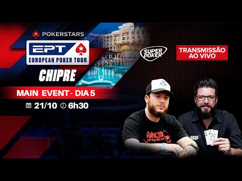 Dia 5 ♠️ $5K Main Event - PokerStars European Poker Tour - EPT Chipre 2023 ♠️