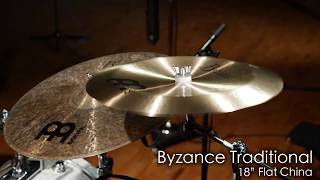 Video thumbnail for Meinl Cymbals B18FCH Byzance 18" Traditional Flat China Cymbal by MEINL Cymbals - Official Product Videos