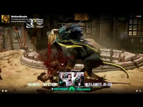 MrAquaman's reaction to the Kotal Kahn Reveal!