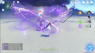 [6.3] Columbina Special Interactions from her Elemental Skill based on the reacted elements