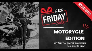 Black Friday Motorcycle deals 2025: My Favorite Gear & Accessories You NEED to Grab!