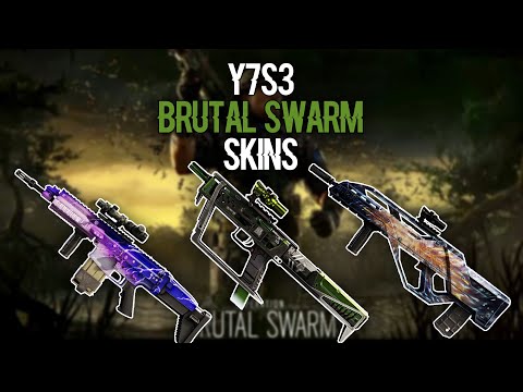 First Look at Y7S3 BRUTAL SWARM 3D Weapon Skins, Headgears, Uniforms, Bundles - Pro Team Skins - R6
