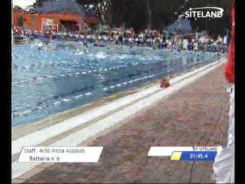 Serie 6 dei Staff. 4x50 Mista  Assoluti Maschi e Femmine - 11 Memorial Andrea Bettiol