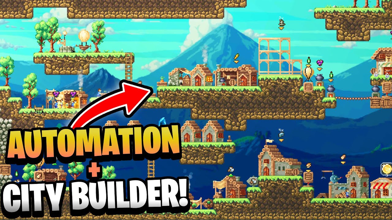 This City Builder Does Things Differently. AUTOMATION!
