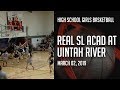 Uintah River high school VS. Real Salt Lake State championship game - Sequiah Tallbird #24 
