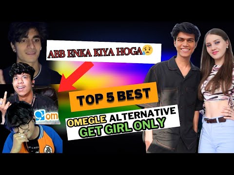 Top 5 Best omegle Alternative App @adarshuc | More girl 👩🏻on this app | Best video chat platform