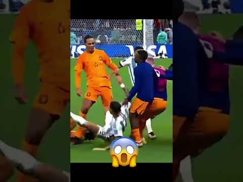 Angry match Niederlande vs Argentinien