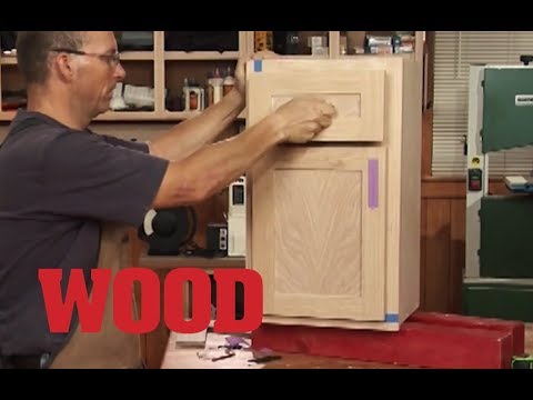 How To Make and Install Overlay Cabinet Doors - WOOD...