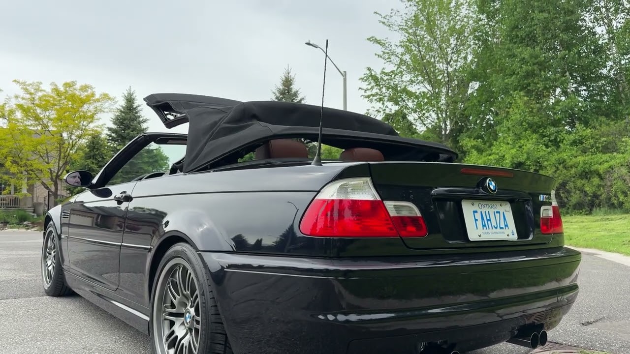 **SOLD on the CCC Buy-It-Now Lot** 2001 BMW M3 Cabriolet 6-Speed Manual