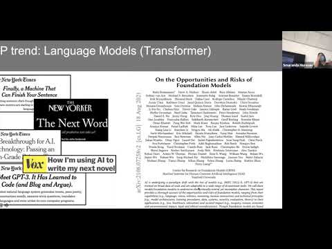 Barnard Computer Science Seminar - Smaranda Muresan - Columbia University - October 7, 2021