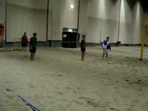 14-02-2010 Waterwijk D1 op Beach Soccer Toernooi.2.MPG