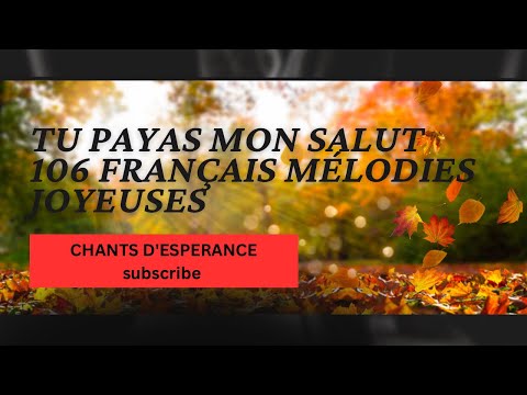 Tu payas mon salut par ton grand sacrifice 106Français Mélodies Joyeuses / chant d'espérance #jezi