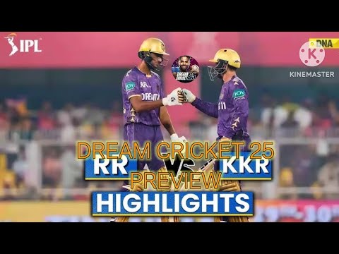 KKR VS RR MATCH NO 53 DC25 | KINDER VP