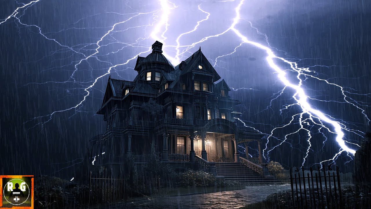 Thunderstorm Sounds | Heavy Rain with Loud Thunder and Lightning for Insomnia or Anxiety Relief