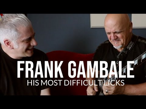 Frank Gambale Talks About His Most Difficult Guitar Licks