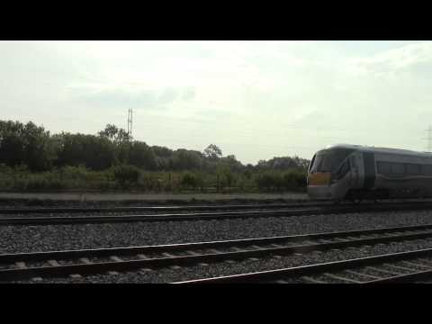 Stacumny Bridge HD-Irish Rail 22000 class no.22001+22021 pass for Waterford