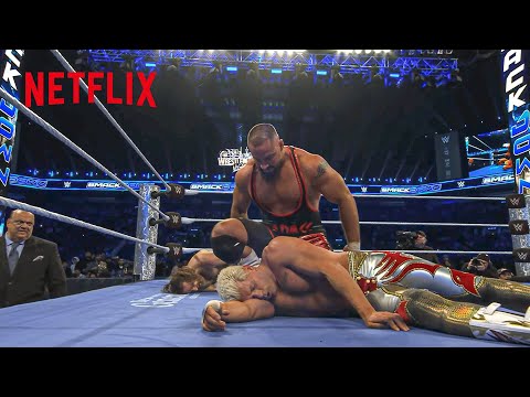 All-Out chaos breaks out at the end of SmackDown | WWE SmackDown | 1/30/26