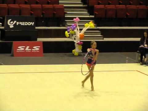 Sophia Nocentini ITA hoop, "Rumi and Albena" 2014