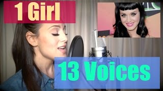 JENNY MARSALA - 1 Girl 13 Voices (Katy Perry, Adele, Shakira, Taylor Swift, Lady Gaga)