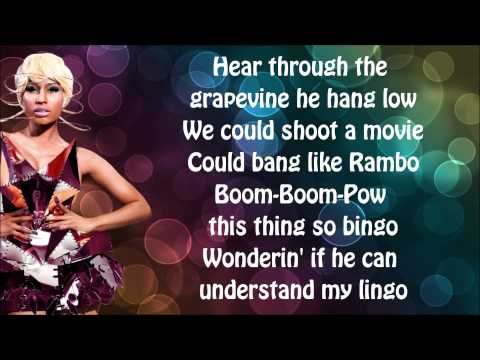 Nicki Minaj - Va Va Voom Lyrics Video