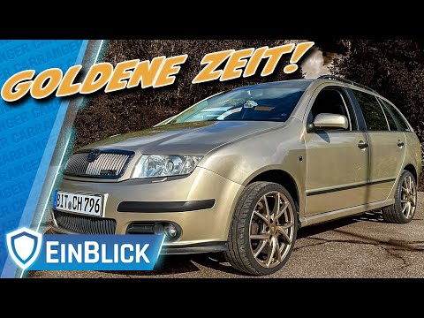 Skoda Fabia Combi 1.4 16V (2005) - BILLIGER Kombi mit PREMIUM Features! Beste Zeit bei Skoda?