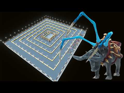 ESCAPE FROM ALIEN GORGON TOTEM: - ARBS - Animal Revolt Battle Simulator