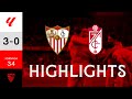Sevilla FC vs Granada CF (3-0) LALIGA | Resumen