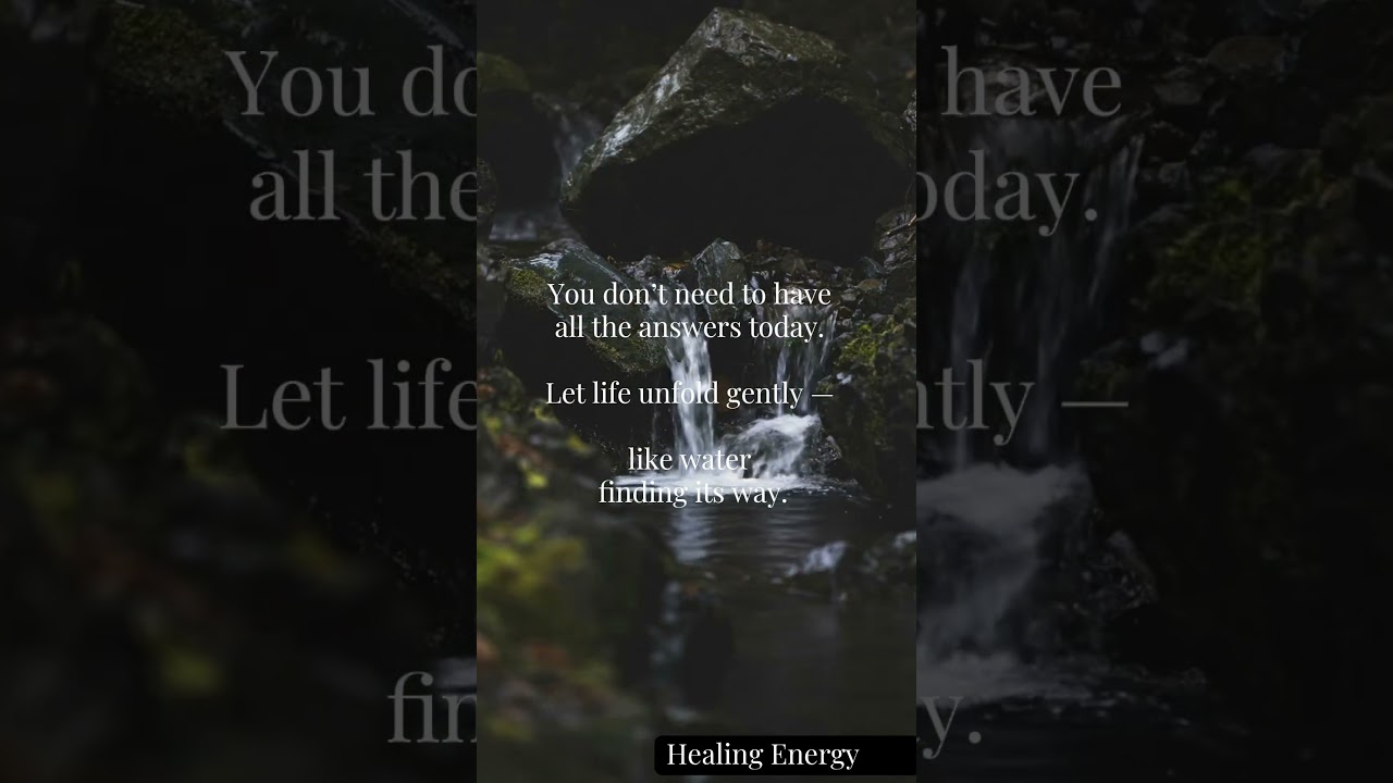 Trust the Flow 🌿💧 | Gentle 30s Zen Reminder