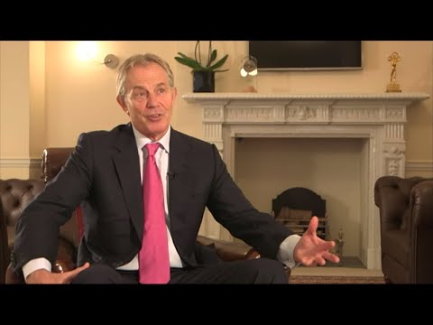Tony Blair on Jacques Chirac: "Over time, we established a good relationship"