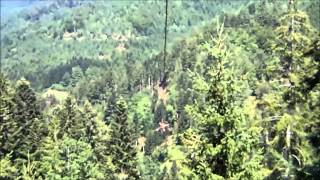 preview picture of video 'Zipline Black Forest - Hirschgrund im Schwarzwald'