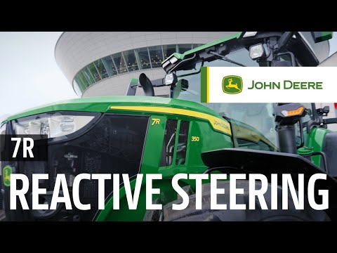 Agricultural Contractor Tests the NEW 7R from JOHN DEERE with Reactive Steering!