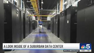 NBC Chicago goes inside an Elk Grove Village data center