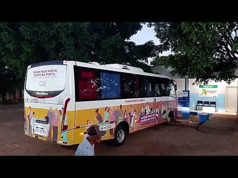 Ônibus novo de claro dos poções 