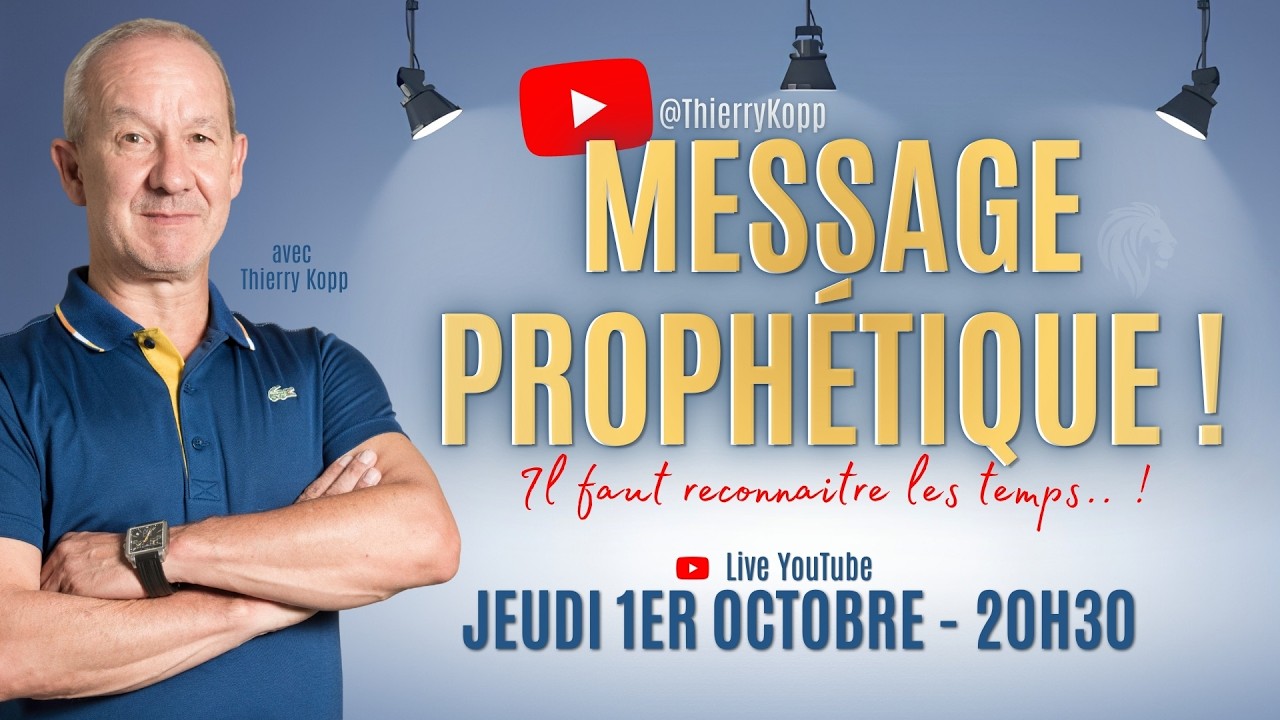Il faut reconnaître les temps.. !