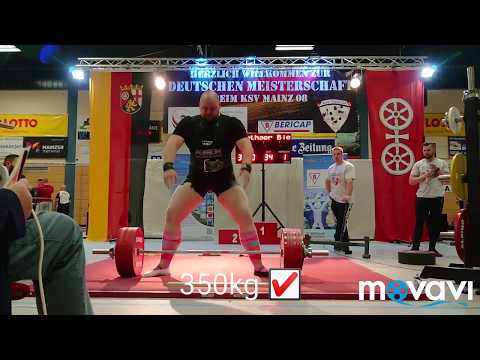 DEUTSCHE MEISTERSCHAFTEN IM KRAFTDREIKAMPF EQUIPPED 2109