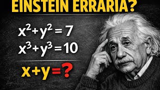 POUCOS CONSEGUEM RESOLVER: DESCUBRA O VALOR DE X +Y  NESSE DESAFIO MATEMÁTICO! ÁLGEBRA NA VEIA!
