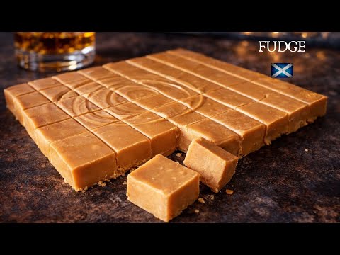Drunken Fudge | Easy Scottish whisky fudge recipe