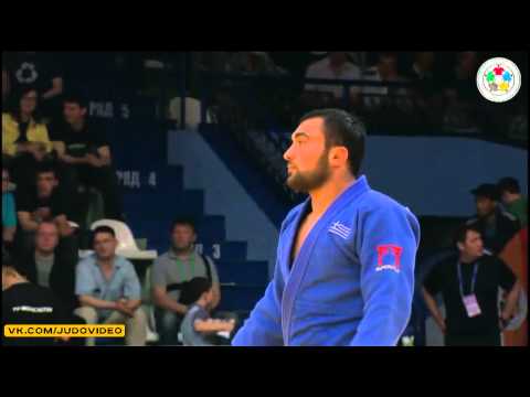 2013 IJF World Masters Tyumen  90kg Final] DENISOV Kirill (RUS)   ILIADIS Ilias (GRE)