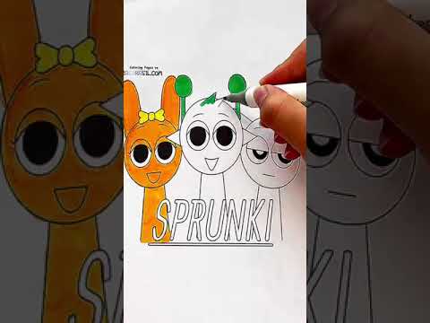 Calming 22 Sprunki Coloring Pages Free Pdf Printables For Adults